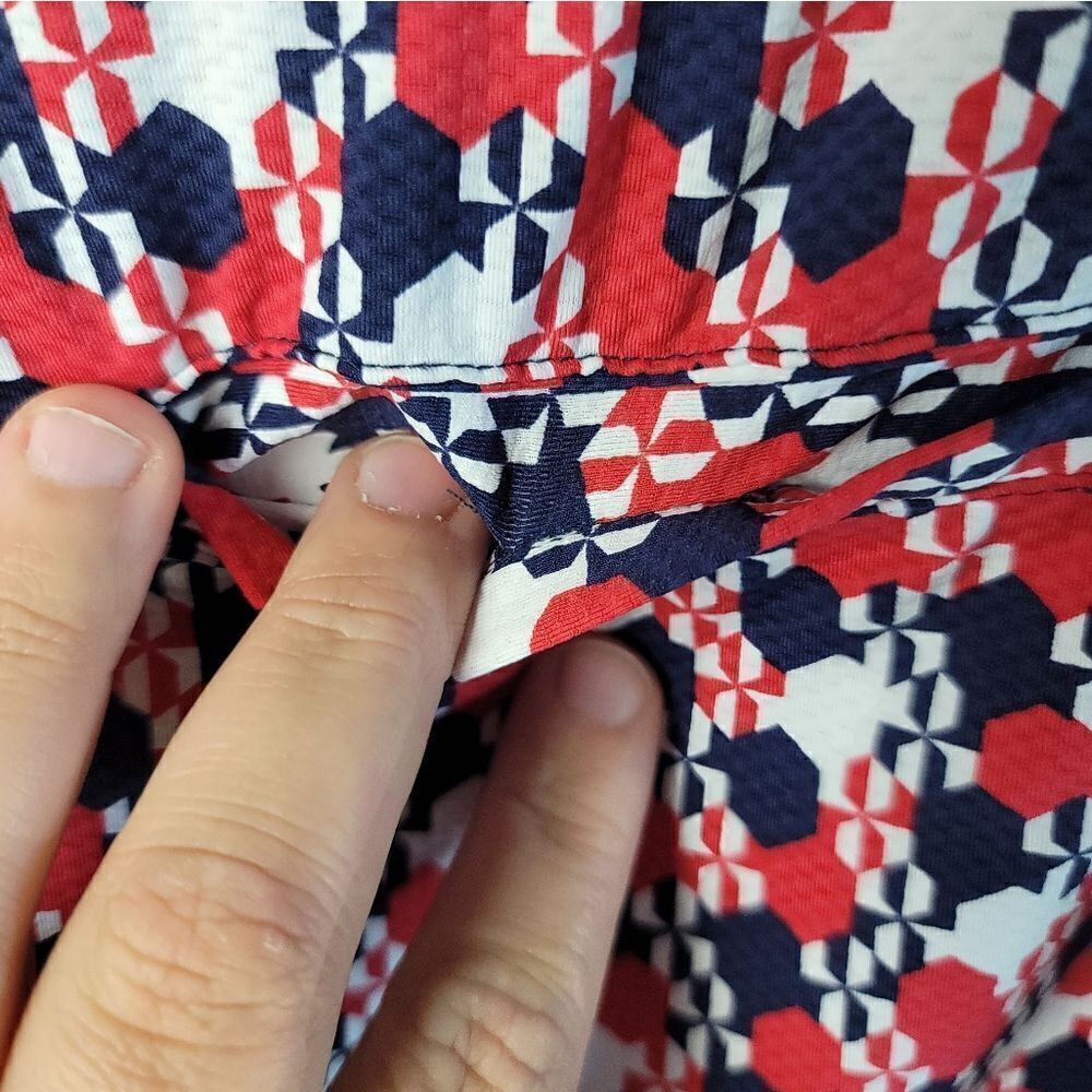 SPORT HALEY Geometic Patterned Skort - Picture 5 of 7